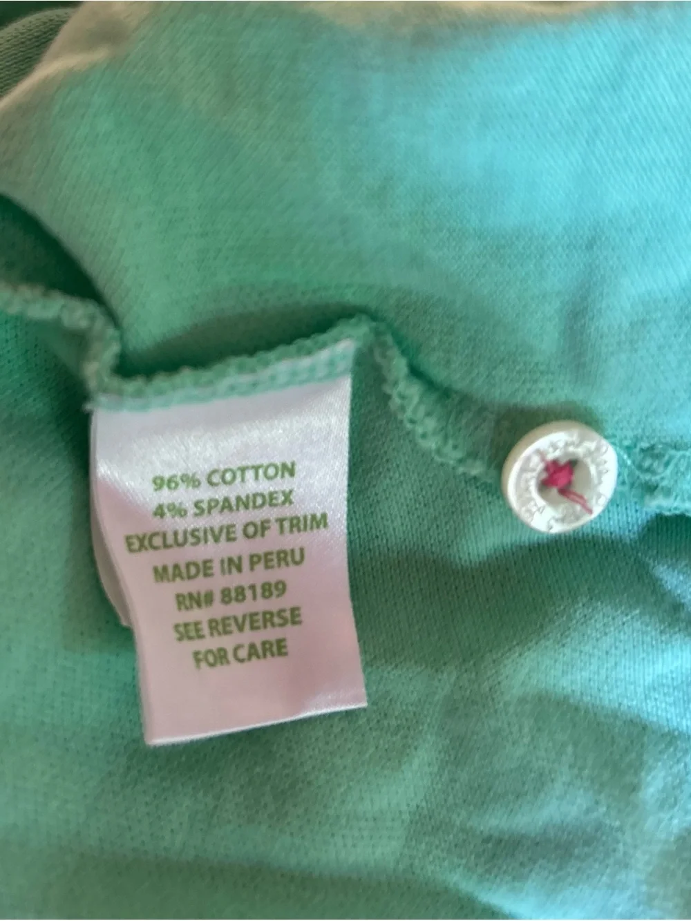Lilly Pulitzer sleeveless collared partial button front shirt M - Picture 10 of 10